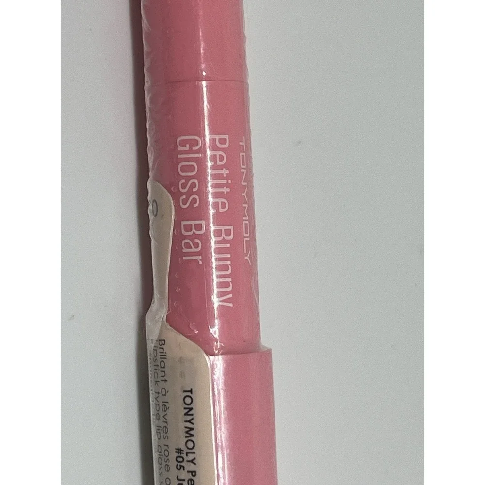 TONYMOLY Petite Bunny Gloss Bar #05 Juicy Peach NEW Sealed Lip Balm